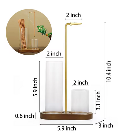 2 in 1 Incense Holder