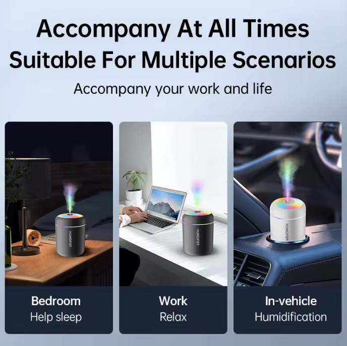 Mini Air Humidifier USB Electric Aroma Diffuser