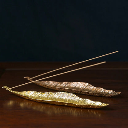 Incense Leaf Shaped Tray Holder