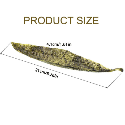 Incense Leaf Shaped Tray Holder