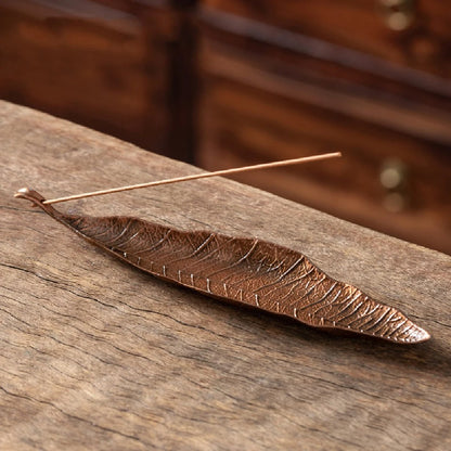 Incense Leaf Shaped Tray Holder